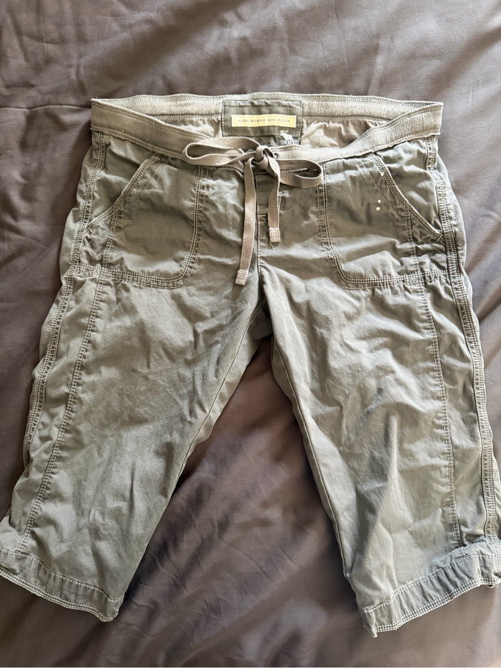 Abercrombie & Fitch sz 2 Drawstring Cargo Shorts